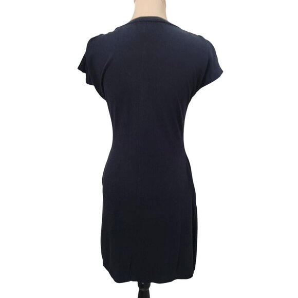 code x mode Size XS Black Short Sleeve T Shirt Dress with Pockets, Gently Used - Picture 5 of 11